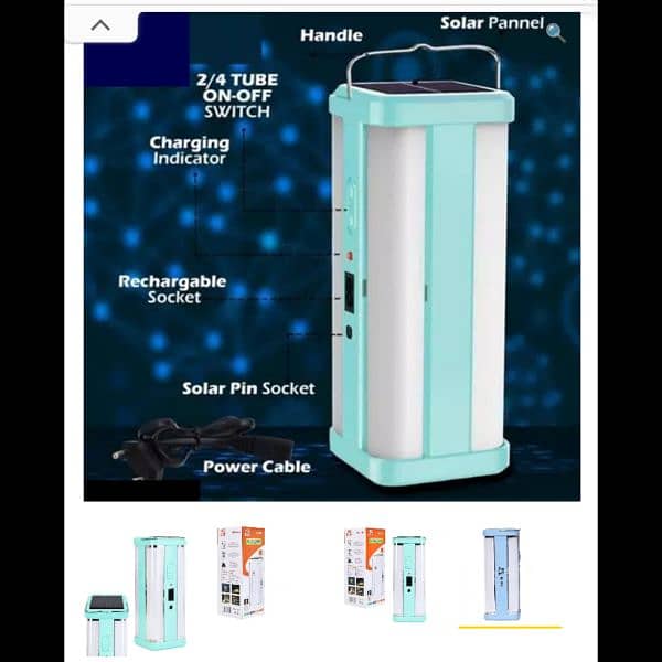 solar rechargeable light 4