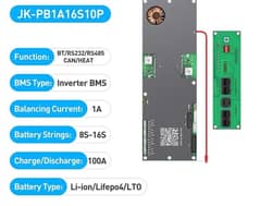 JK BMS all types and all lithium accessories