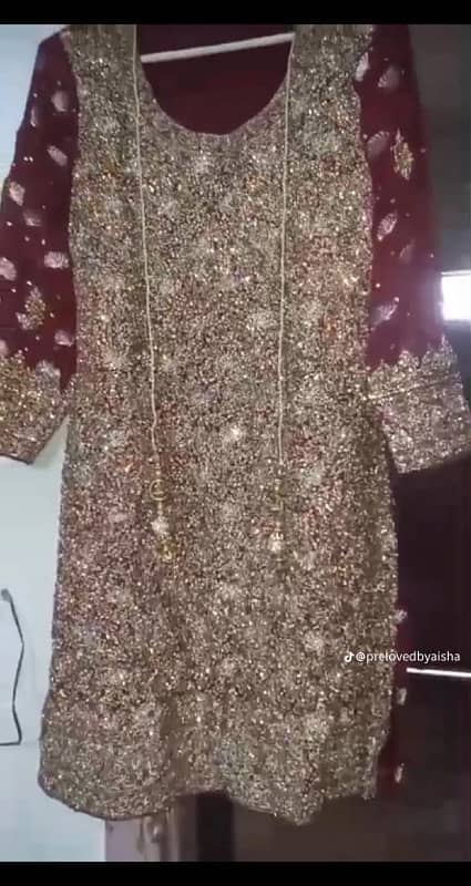 bridal farshi lengha 2