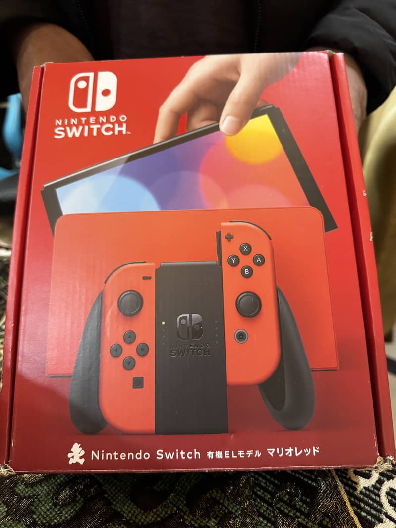 Limited Mario Edition Nintendo Switch OLED Jailbreak 6