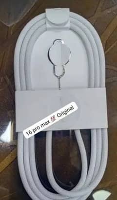 Original apple iphone 16 pro max data cable fast wired sixteen wires