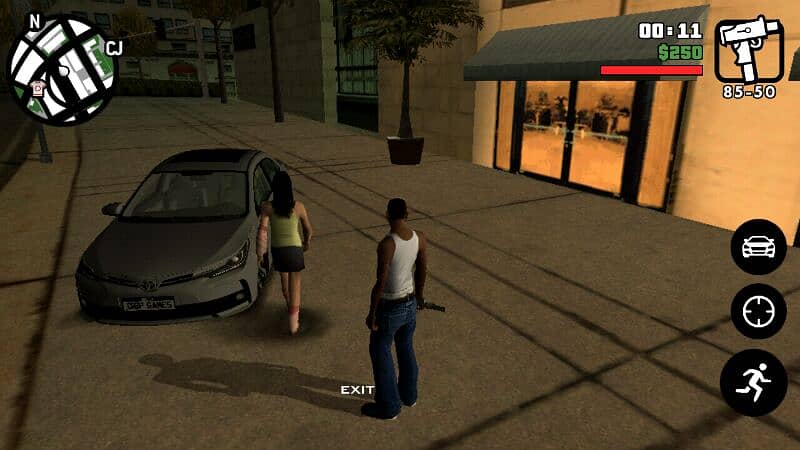 GTA San Andreas with mods 2