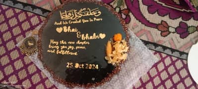 resin nikkah tray