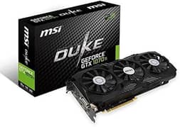 MSI Gaming GeForce GTX 1070 Ti 8GB GDRR5 256-bit