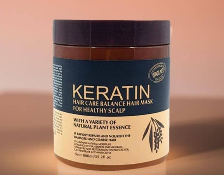 Keratin hair mask treatment 1