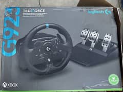 Logitech G923 racing wheel with shifter