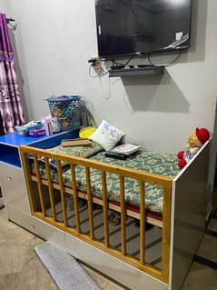 single bed for children and spacious storage cobads