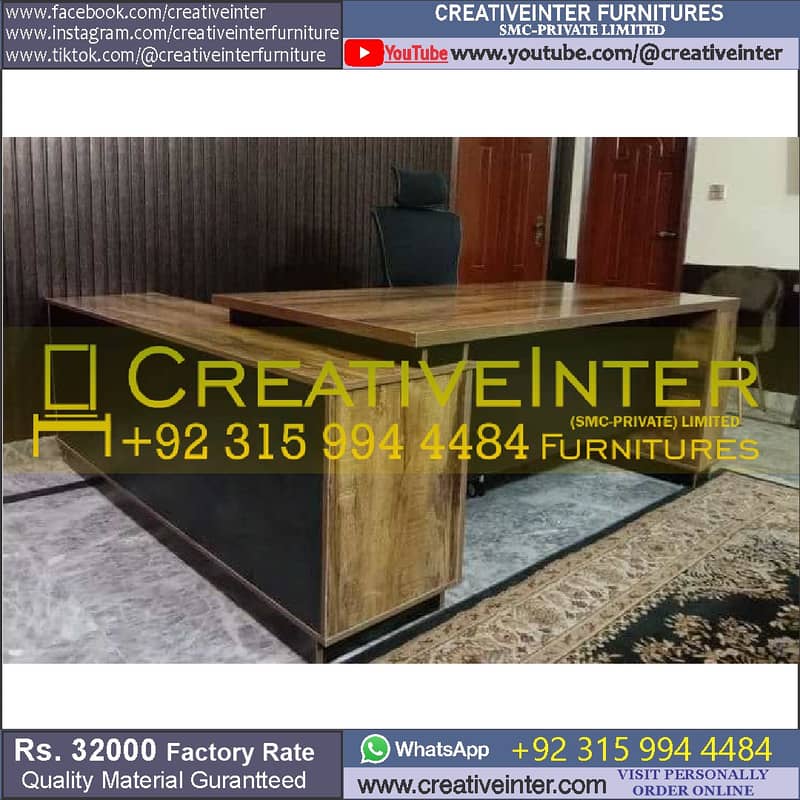 Executive Tables Reception Counters Conference Table 5