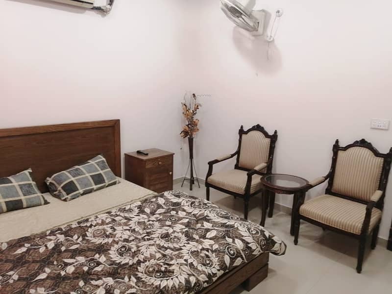 One bed full furnished flat for rent in phase 5 bahria town Rawalpindi 4