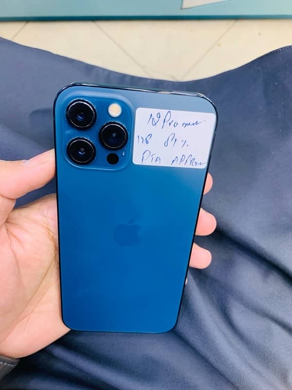 i phone 12 pro max 128 gb pta approved 1