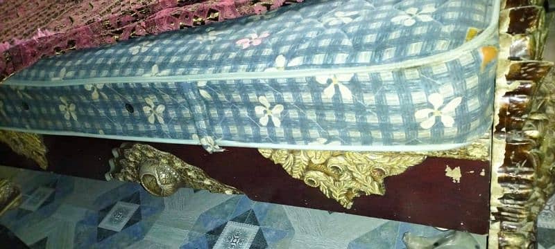 bedset/double bed/wooden bed/side table/dressing table 2