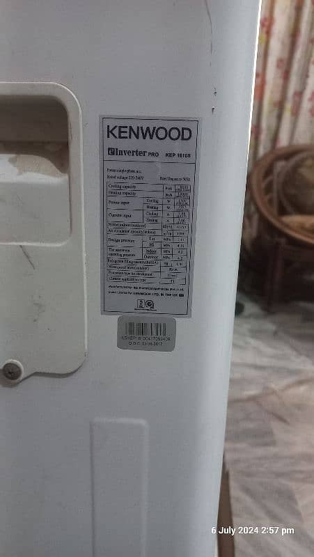 Kenwood DC inverter AC 1.5 Ton 8