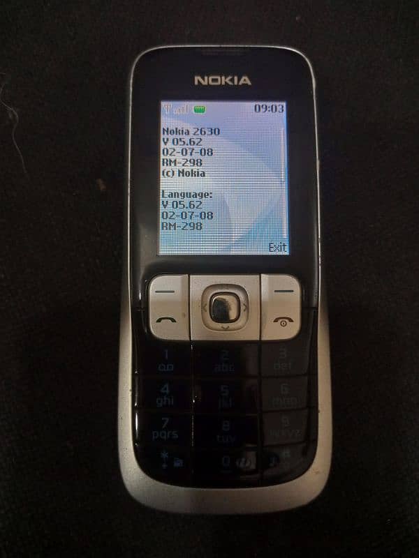 NOKIA 2630 OLD IS GOLD ORIGINAL MOBILE ORIGINAL CASSING MINT CONDITION 3