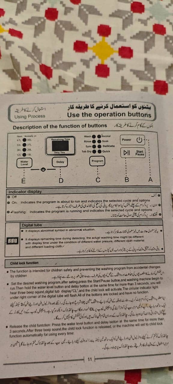 Haier Top load  Fully Automatic Washing Machine 8.5 KG HWM 85-1708 6