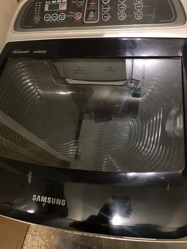 Samsung 13 kg fully atomatic machine hot and cold water duel function 5