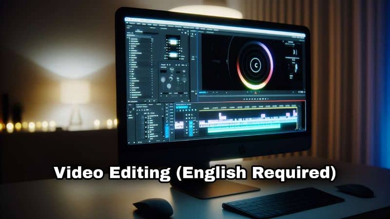 English Video Editor Required Urgently 0