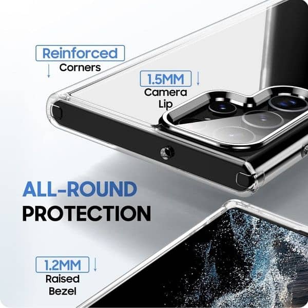 Galaxy S21 FE Ultra Clear Air Armor Series Case 6