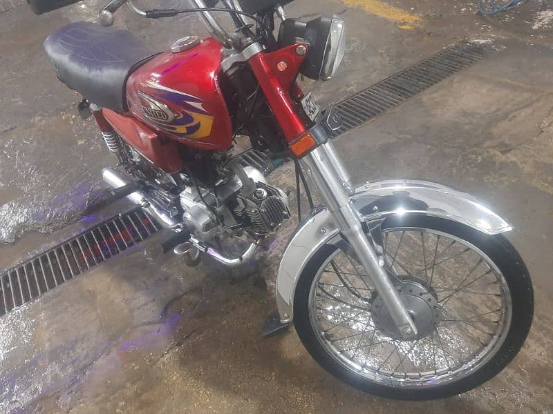 United CD70 motorcycle 2021 model good condition 1