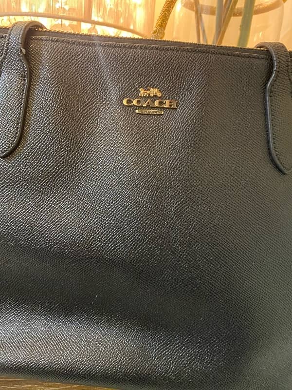 Coach Genuine Leather Hand Bags 9