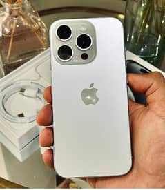 Iphone 15 Pro White Titanium