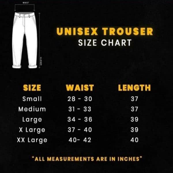 Trouser Black With Free Shirt For Men 2