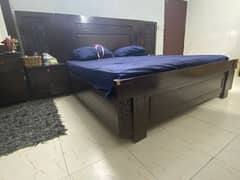 Bed Set - Walnut Patex