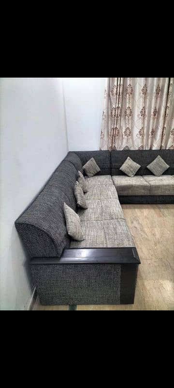 L Shape sofa 7 seater 2