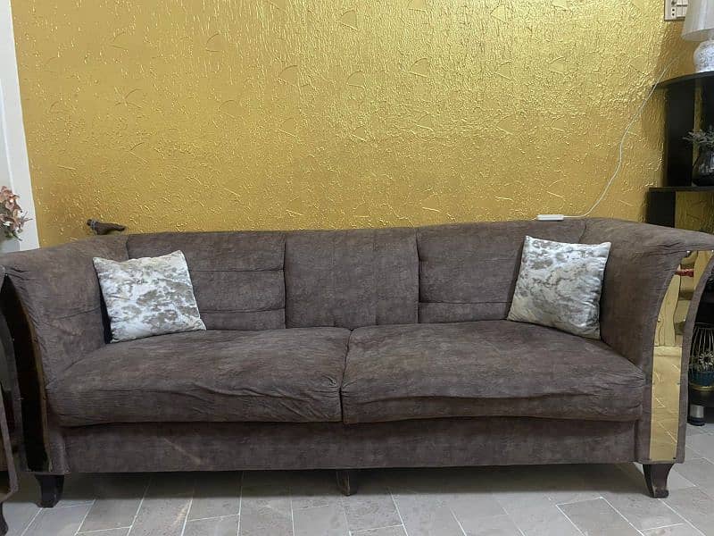 7 seater sofa best condition used . . 1