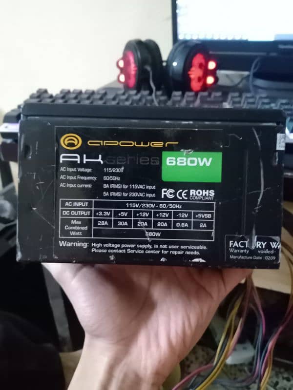 @power 680watt heavy-duty power supply 2