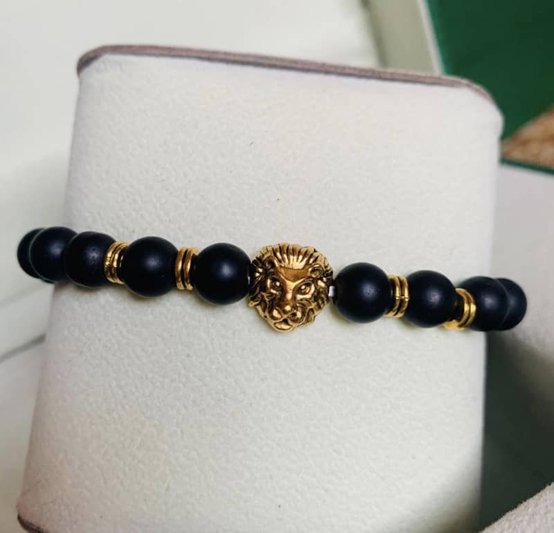 Mens lion bracelet 1