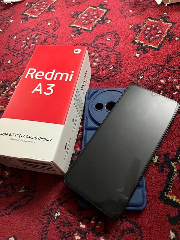 Redmi A3 Midnight black colour 2