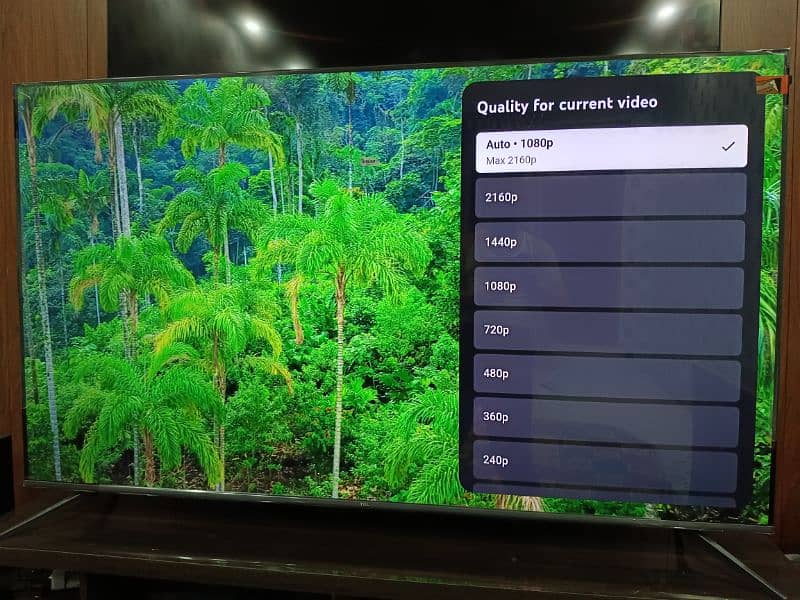 Tcl 65" 4k Google tv ( in warranty) 2