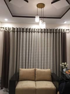 Drawing room fancy modern curtains | 2 panels | just like new 10/10