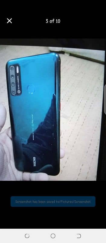 tecno pouvoir 4 6gb 128gb my cell no 03104274562 3