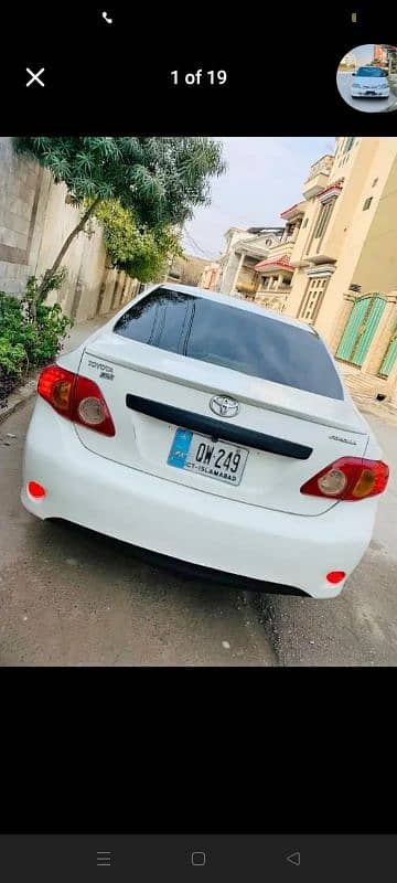 Toyota Corolla XLI 2009 3