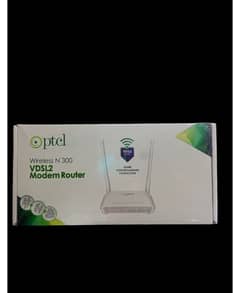 Ptcl VDSL 2 Modem Router Wireless N300 Share Your Broadband Connection