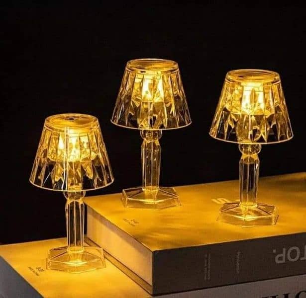 Rechargeable Golden Light Lamp 1