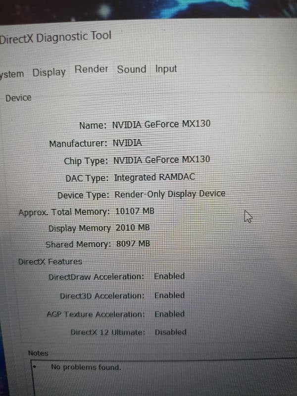 Dell latitude 5591 i-7 8th Gen, 2 GB, MX 130 card, Touch 16/512 SSD 6