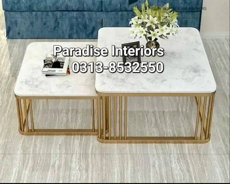 Tables and Interior decoration every type and designs 0