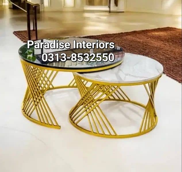 Tables and Interior decoration every type and designs 4