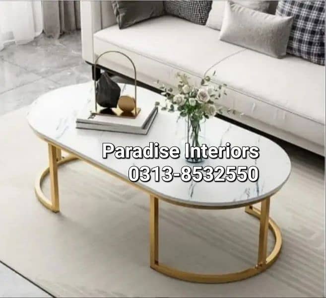 Tables and Interior decoration every type and designs 10