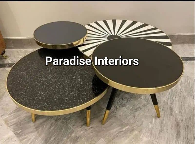 Tables and Interior decoration every type and designs 13