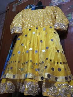 mehandi dress