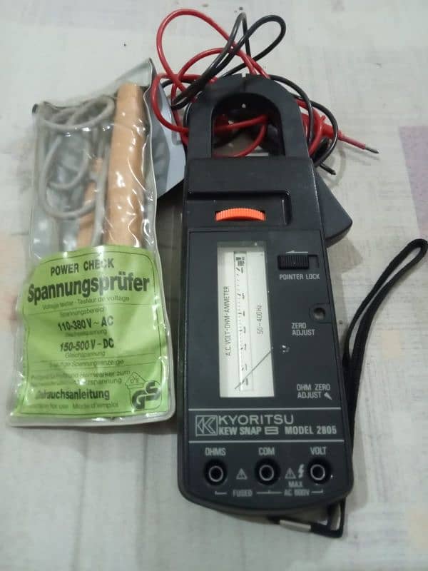 kyoritus clamp meter or power cheek sporter 0