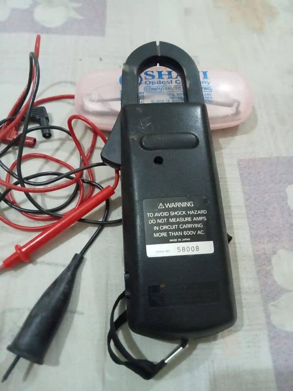 kyoritus clamp meter or power cheek sporter 3