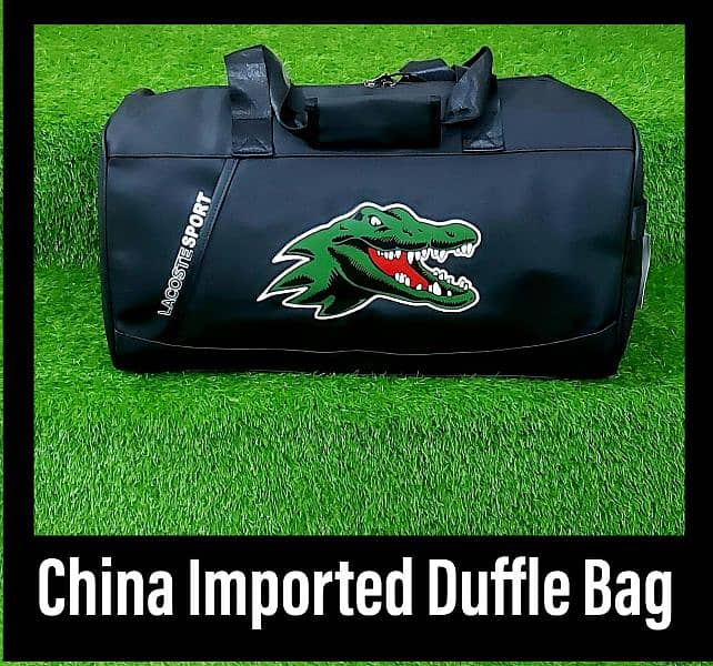 Imported Duffle Bag Traveling bag Premium Pu leather 3