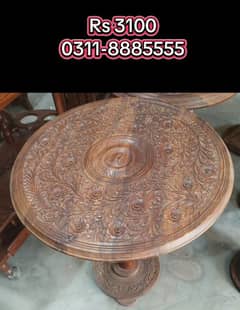 wood carving table