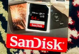 Sandisk Cemra cards new Dubai imported