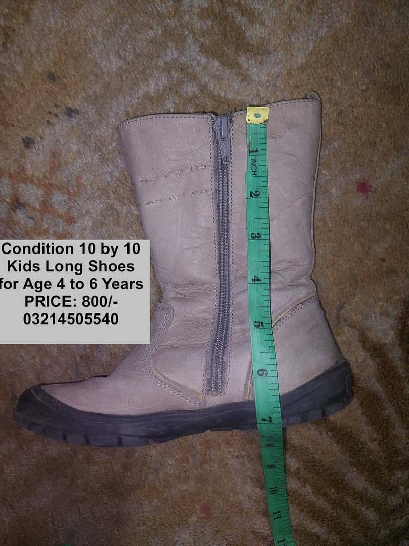 Girls/Ladies & Kids long Shoes in 10 by 10 condition 11