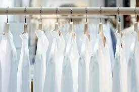 Bulk Thrift White Shirts 1